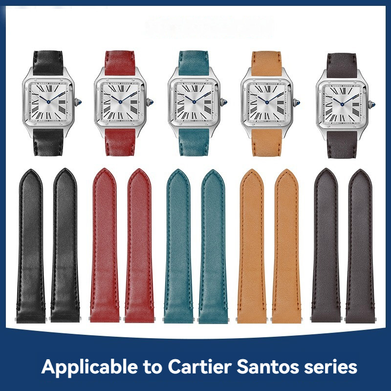 Cartier Watch Santos - สายนาฬิกา Cartier Santos แบบปลดเร็ว รุ่นใหม่ ขนาดกลาง