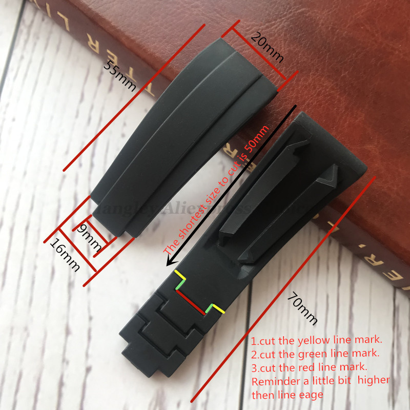 สําหรับ Rolex นาฬิกาข้อมือยาง  - Curved Spring Bar บทวิจารณ์และราคา