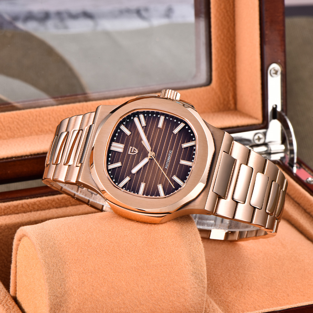นาฬิกาข้อมือผู้ชายแบรนด์ Pagan - Patek Philippe Watch Nautilus บทวิจารณ์และราคา