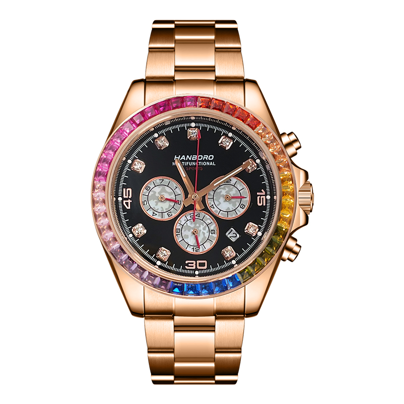 HANBORO นาฬิกาอัตโนมัติสำหรับผ - Omega Watch Constellation บทวิจารณ์และราคา