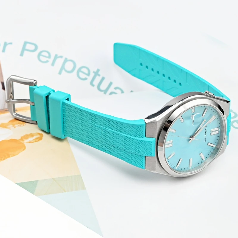 สายนาฬิกา FKM ฟลูออโรยาง สำหรั - Citizen Watch Tsuyosa บทวิจารณ์และราคา
