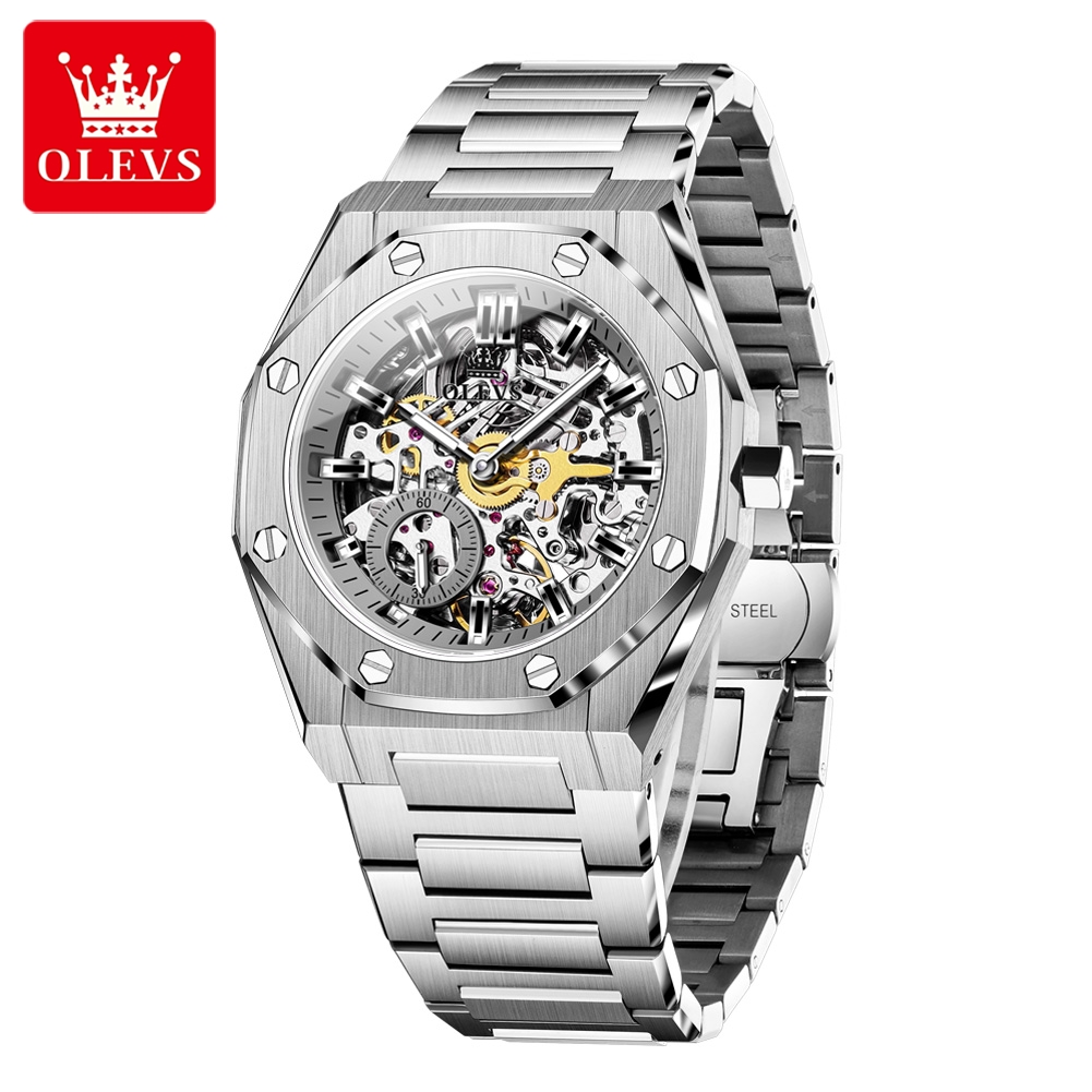 OLEVS นาฬิกาหรูหราสำหรับผู้ชาย - Patek Philippe Watch Nautilus บทวิจารณ์และราคา